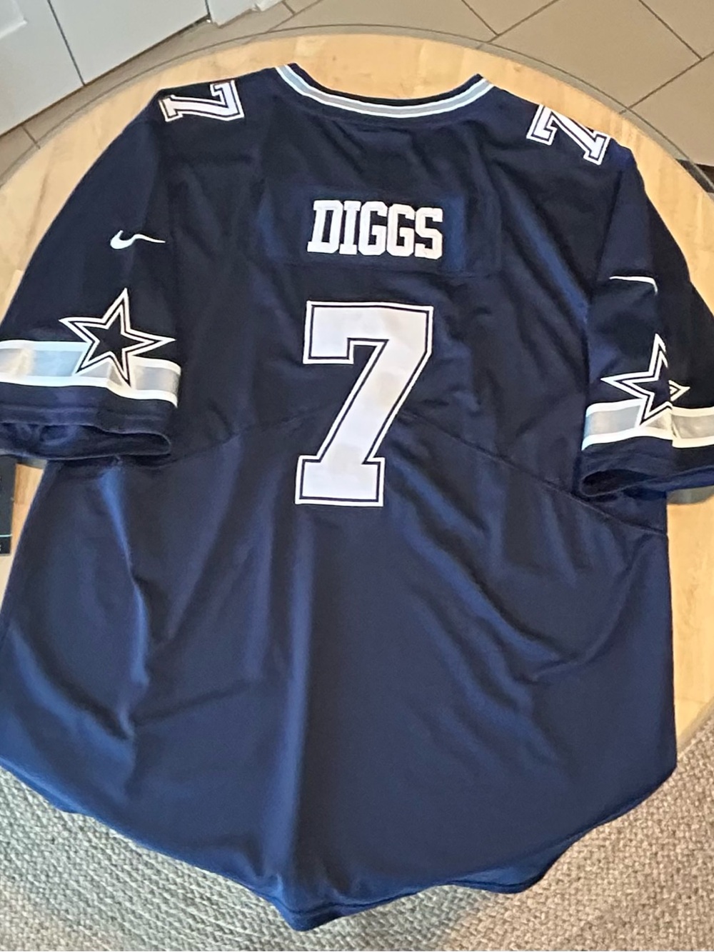 NFL On-Field XXL #7 Diggs Jersey